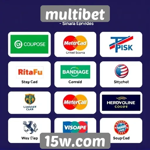 Métodos de pagamento disponíveis no Multibet